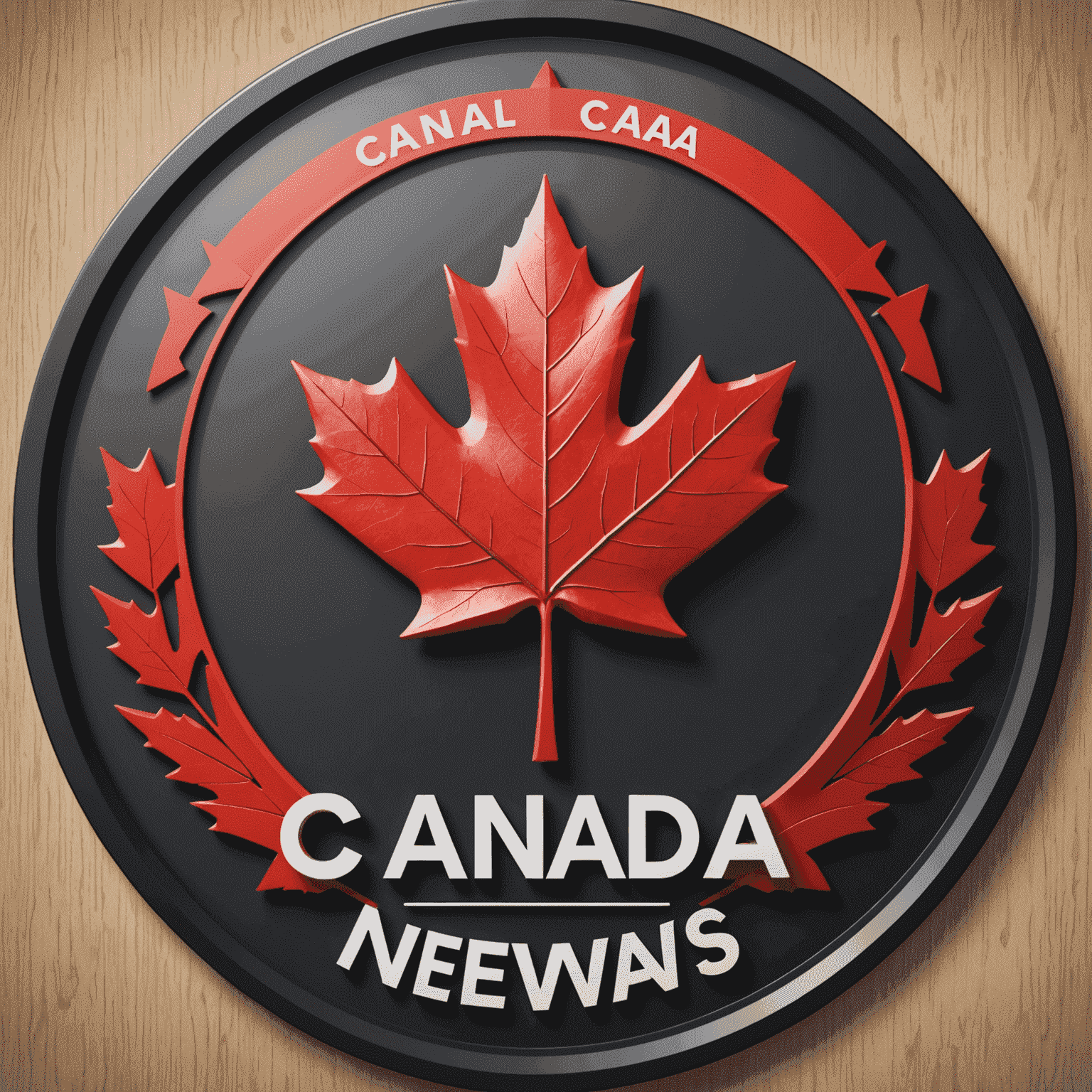 Canada Latest News Logo featuring a stylized maple leaf and news ticker